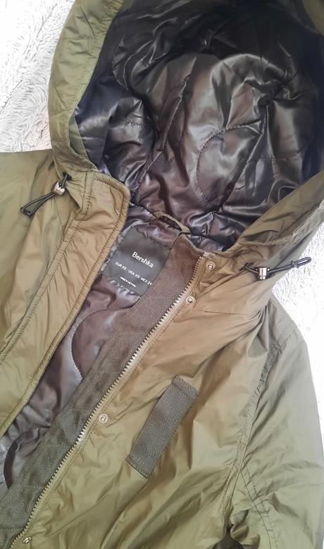 Prechodná parka bershka, bershka,xs