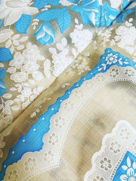 Plastový obrus do záhrady, 