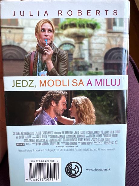Kniha jedz modli sa a miluj,