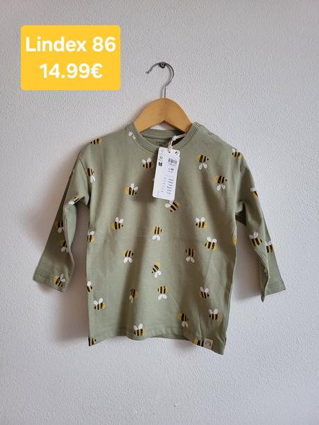 Lindex 86 pre dvojičky 2x tričko obe nové, lindex,86