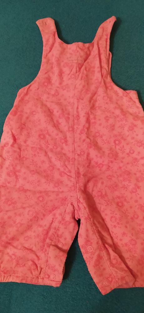 Krátke kordové nohavice na traky, 80