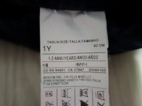 Mäkké menčestráky benetton, benetton,86