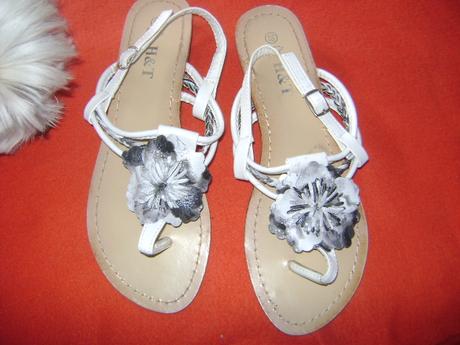 Sandálky s kvetinkou, 39, 39