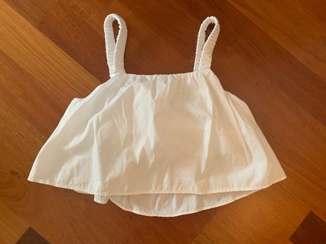 Letný crop top, zara,140
