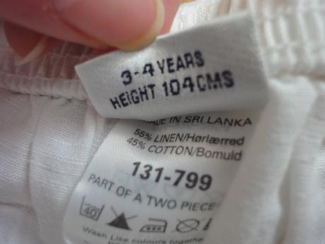 Komplet na leto tielko a nohavice vel. 104cm 3-4r, next,104