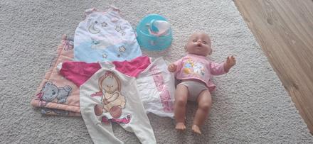 Babika baby bjorn s vybavou, 