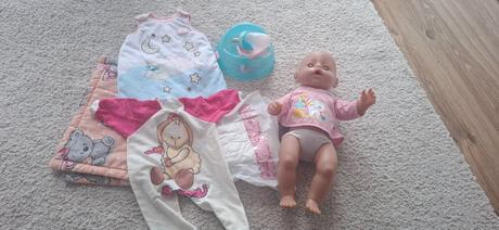 Babika baby bjorn s vybavou, 