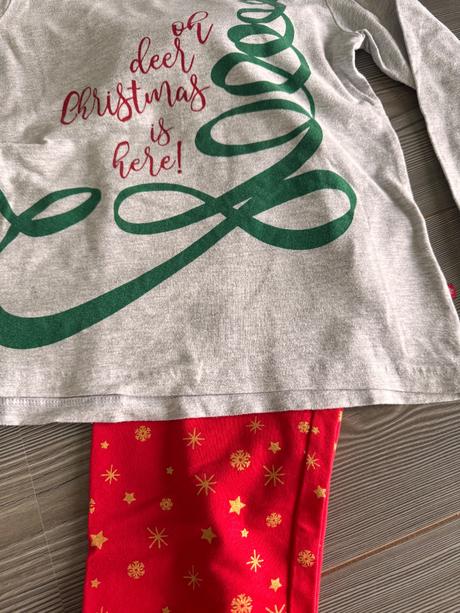 Vianočný set tričko a legíny, coccodrillo,134