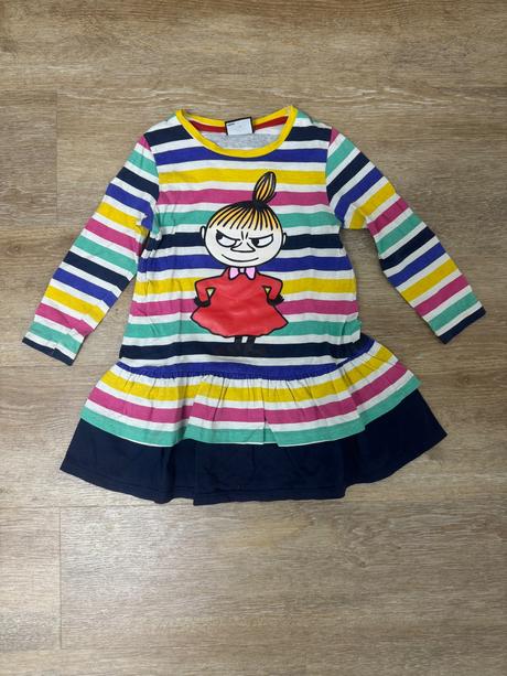 Farebné šaty / tunika moomin, lindex,98