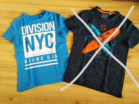 Tričká- cena za kus, tmavomodré je predane, c&a,152