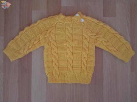 Pulóver štrikovaný, 62