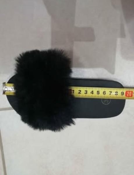 Šľapky s kožušinkou, 40