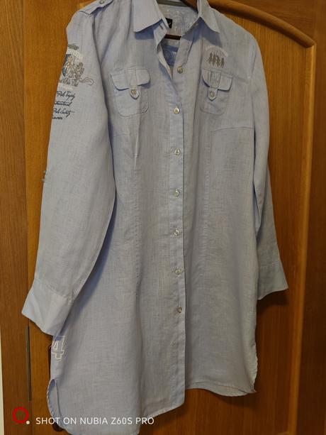 Largentina originál luxusné ľanové saty l, l