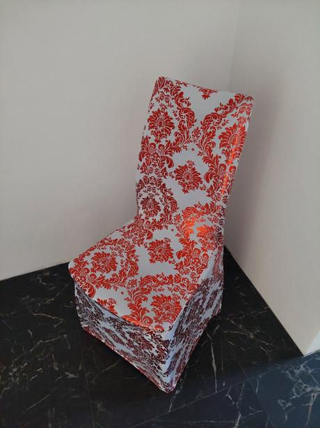 Červené  luxusné návleky, 