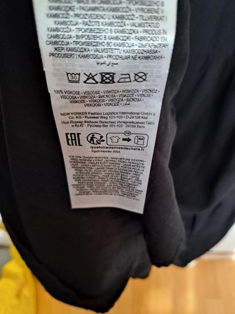 Čierne oversize šaty, amisu,l