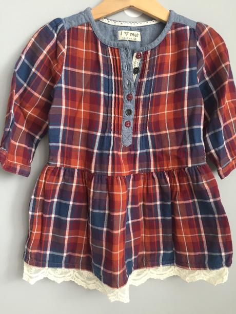 Šaty raz oblecene, next,80