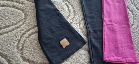 2x zvonové legínky, modelko,134