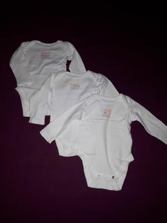 Detske body 3 kusy, f&f,50