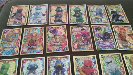 Zberateľské kartičky lego ninjago, 