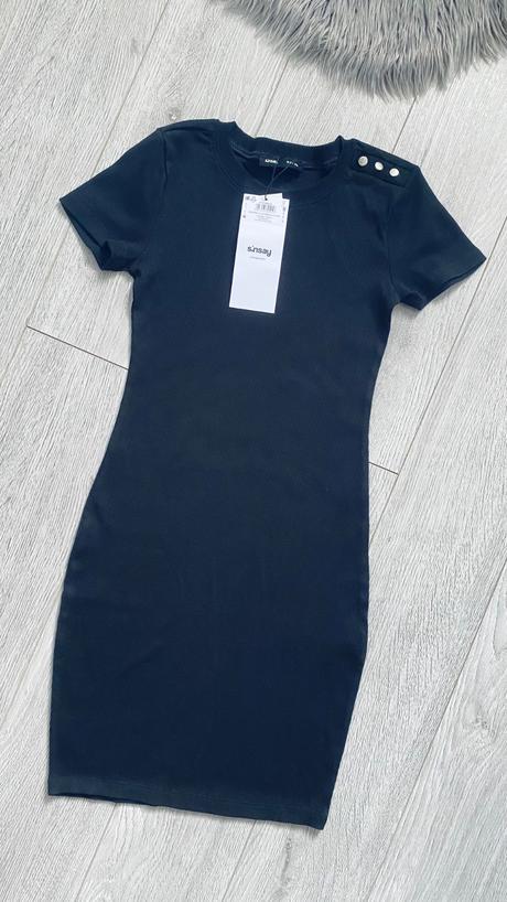 Šaty s ozdobnými gombíkmi sinsay, sinsay,xs