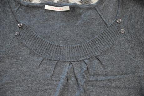 Úpletové šaty, camaieu,s