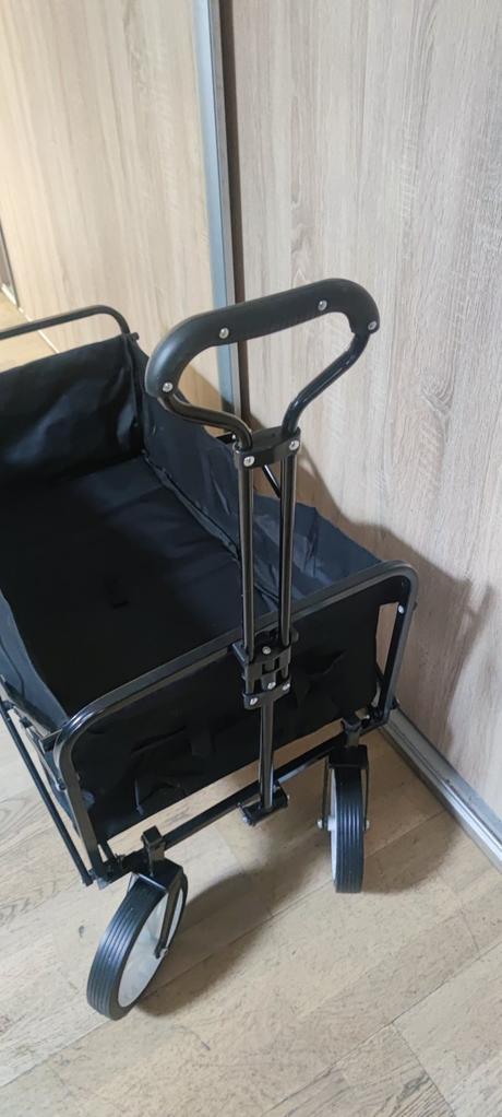 Prenosný, plážový, kempingový, skladateľný vozík,