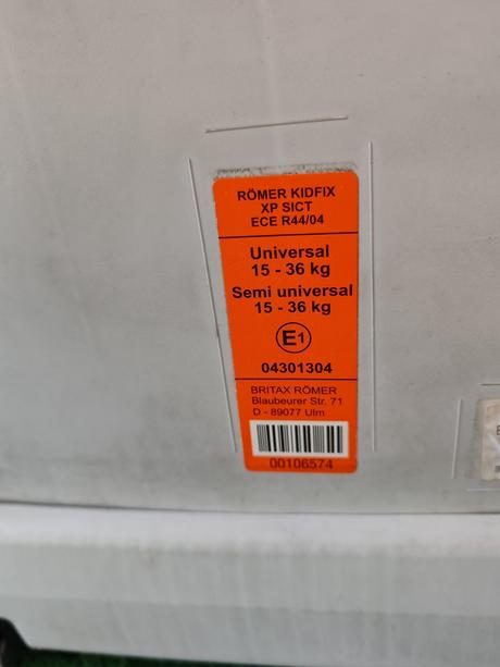 Autosedačka romer 15-36kg, römer