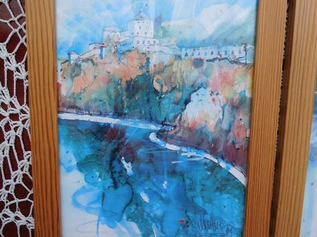 Obraz 3x, v drevenom ráme, 