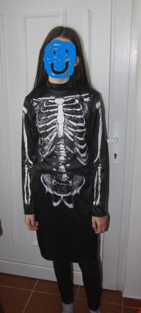 Kostym kostra na karneval / haloween, 