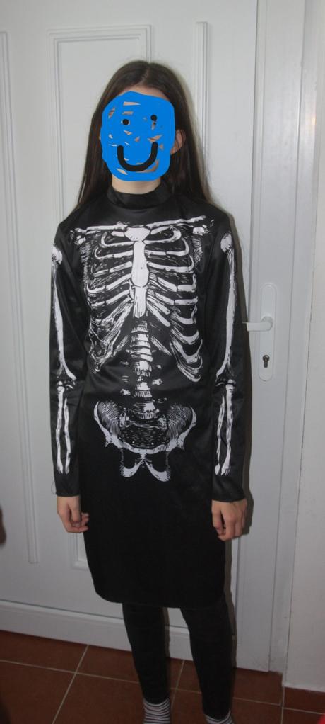 Kostym kostra na karneval / haloween, 