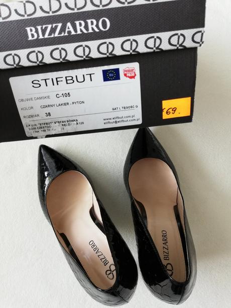 Kožené lodičky bizzarro, 38