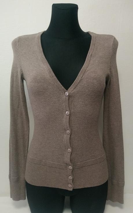 Dámsky svetlo hnedý svetrík, xs