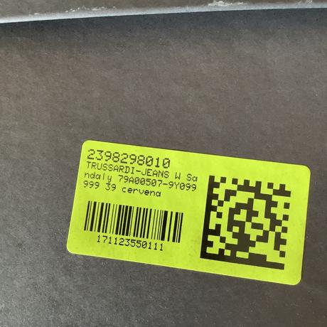 Sandále trussardi jeans, 39