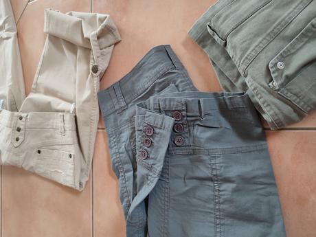 Dámske 3/4  capri kraťasy, 38