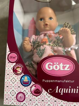 Bábika götz - aquini s nočníkom - 33 cm,