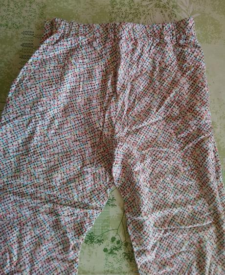 Dievčenské nohavice s farebným vzorom na leto zara, zara,152