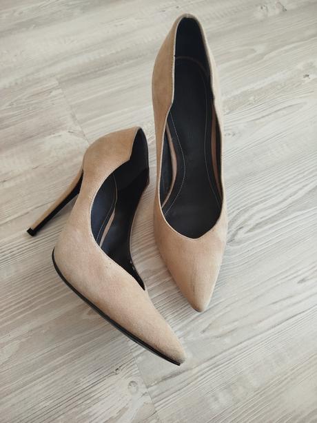 Značkové béžové lodičky , cena s poštovným, 39