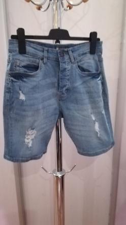 Riflové kraťasy ombre, s