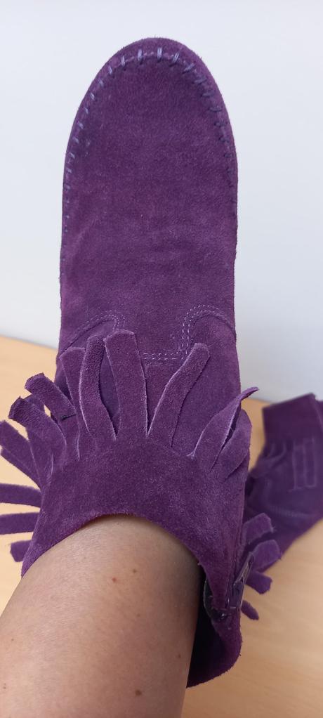 Fialové prechodné klopkačky bullboxer, 37