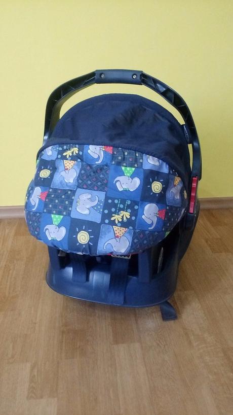 Autosedačka vajíčok+základná, graco