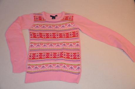Dievčenský pletený pulóver, 158