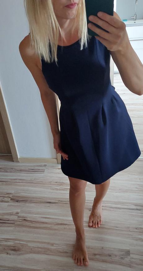 Tmavomodré šaty, calliope,xs
