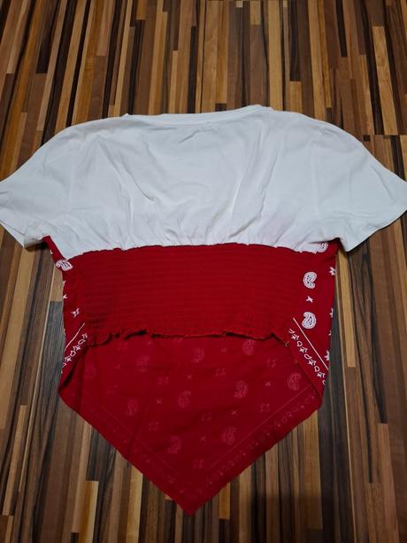 Crop top tričko, zara,m