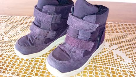 Teplé čižmičky ecco, ecco,25