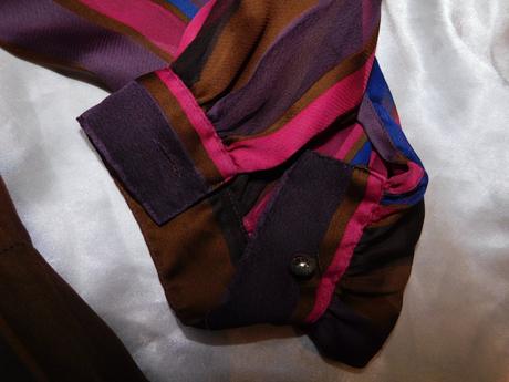 Fink modell pekne vintage šaty, 48