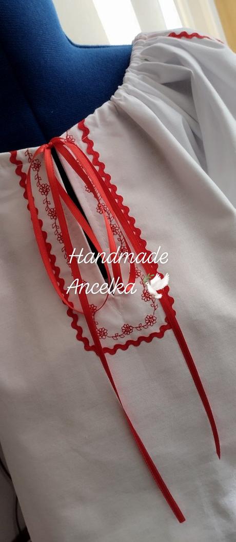 Folk bluzka, 62 - 164