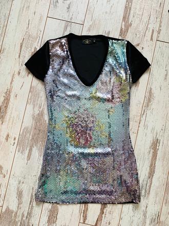 Predlzene triko christian audigier, s