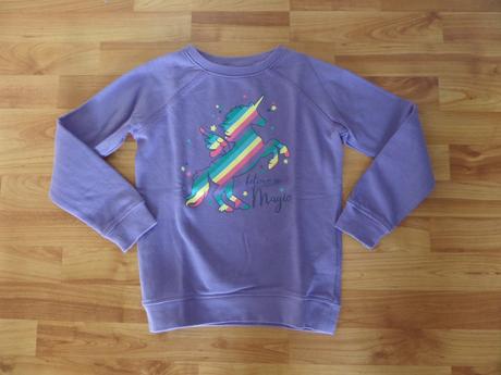 Mikina s jednorožcom, bonprix,134