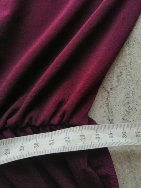 Bordové šik šaty lindex, vxs-s, lindex,s