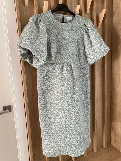 Krásne tehotenské spoločenské šaty, s